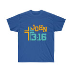 Christian Unisex Cotton Shirt (John 3:16)