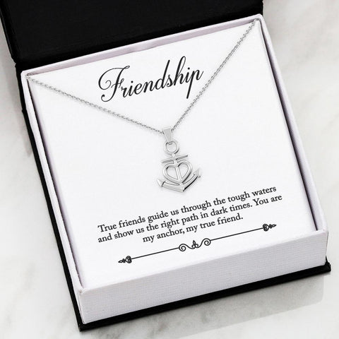 Friendship Anchor Necklace - Gift To Dearest Friend