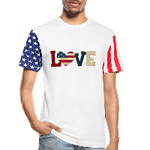 Patriotic Shirt - American Love Stars & Stripes Unisex Tees