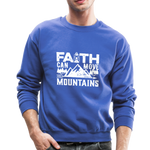 Faith Men's Sweatshirt - royal blue