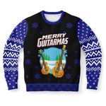 Ugly Christmas Sweatshirt, Ugly Christmas Sweater, Guitarmas Ugly Sweater, Christmas Sweater for Men, Christmas for Women