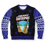 Ugly Christmas Sweatshirt, Ugly Christmas Sweater, Guitarmas Ugly Sweater, Christmas Sweater for Men, Christmas for Women