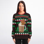 Ugly Christmas Sweatshirt, Ugly Christmas Sweater, Gingerbread Ugly Sweater, Christmas Sweater for Men, Christmas for Women