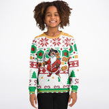 Ugly Christmas Sweatshirt, Kids Ugly Sweatshirt, Santa Ugly Sweater, Christmas Sweatshirt, Yo Ho Ho Sweatshirt