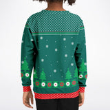 Ugly Christmas Sweater, Kids Ugly Sweatshirt, Ninja Elf Ugly Sweater, Christmas Sweatshirt, Youth Ugly Christmas Sweatshirt