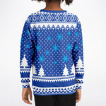 Ugly Christmas Sweater, Kids Ugly Sweatshirt, Prickly and Lit Ugly Sweater, Christmas Sweatshirt, Youth Ugly Sweatshirt