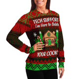 Ugly Christmas Sweatshirt, Ugly Christmas Sweater, IT Ugly Sweater, Christmas Sweater for Men, Christmas for Women, Tech Support Sweatshirt