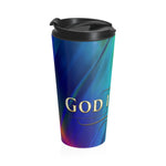 Christian Travel Mug 15 oz (God Is Good)