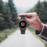 Love Like Jesus Stainless Steel Quartz Watch (Folding Clasp Type) - Christian Unisex Watch