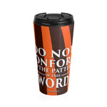 Christian Travel Mug 15 oz (Romans 12:2, Do Not Conform To The Pattern Of This World)