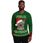 Bulldog Christmas Sweatshirt, Ugly Christmas Sweater, Dog Ugly Sweater, Christmas Sweater for Men, Christmas for Women