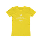 "Under His Wings" Women's The Boyfriend T-shirt