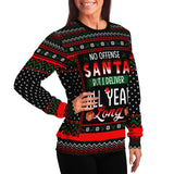 Driver's Ugly Sweatshirt, Ugly Christmas Sweater, Postal Worker Sweater, Christmas Sweater for Men, Christmas for Women, Santa Costume, Courier Christmas Sweatshirt, Trucker Ugly Sweatshirt