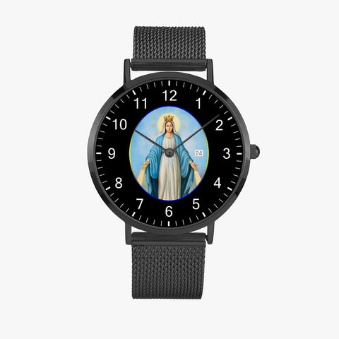 Mary's Watch, Catholic WristWatch, Gift for Catholic (D3)