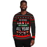Driver's Ugly Sweatshirt, Ugly Christmas Sweater, Postal Worker Sweater, Christmas Sweater for Men, Christmas for Women, Santa Costume, Courier Christmas Sweatshirt, Trucker Ugly Sweatshirt