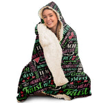 Christian Hooded Blanket, Wearable Blanket, Scripture Blanket, Christian Gifts, Religious Gifts, Christmas Gifts, Bible Verse Blanket, Outdoor Blanket