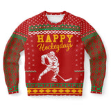 Ugly Christmas Sweatshirt, Ugly Christmas Sweater, Hockey Ugly Sweater, Christmas Sweater for Men, Christmas for Women