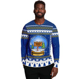 Snow Globe Ugly Sweatshirt, Ugly Christmas Sweater, North Pole Ugly Sweater, Christmas Sweater for Men, Christmas for Women, Santa Costume