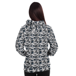 Christian Unisex Hoodie - Spiritual Sweatshirt - Be Strong & Take Heart Hoodie - AOP Camouflage Hoodie