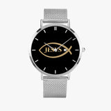 Christian Rose Gold Wristwatch - Jesus Fisher Of Men Watch - Men's Watch - Women's Watch - Scripture Wristwatch - Multiple Styles And Sizes