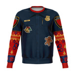 Ugly Christmas Sweatshirt, Ugly Christmas Sweater, Police Ugly Sweater, Christmas Sweater for Men, Christmas for Women
