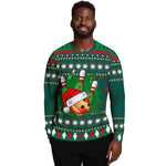 Bowler Ugly Sweatshirt, Ugly Christmas Sweater, Dockpin Ugly Sweater, Christmas Sweater for Men, Christmas for Women, Santa Costume