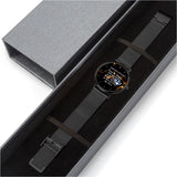 Driver's Prayer Fashion Ultra-thin Stainless Steel Quartz Watch - Christian Unisex Wristwatch