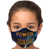 Fashion Face Mask (Power In The Name Of Jesus) - 5 Layers