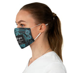 Reusable Face Mask - Scripture (Genesis 28:15) Unisex Face Mask - Polyester Double Layer Machine Washable Mask