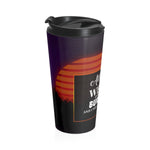 Christian Travel Mug 15 oz (Matthew 11:28, Come To Me All You Are Weary and Burdened)
