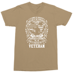 Veteran Unisex Tee - Blood, Sweat, & Tears Patriotic Tshirts - 4th of July Tees