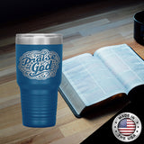 Christian Tumbler 30 oz (Praise of God) - Scripture Travel Mug