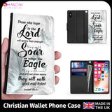 Wallet Phone Case (Samsung & Iphone) - Those Who Hope In The Lord Will Renew Their Strength