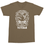 Veteran Unisex Tee - Blood, Sweat, & Tears Patriotic Tshirts - 4th of July Tees