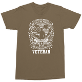 Veteran Unisex Tee - Blood, Sweat, & Tears Patriotic Tshirts - 4th of July Tees