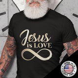 Jesus Is Love Unisex Jersey Tee