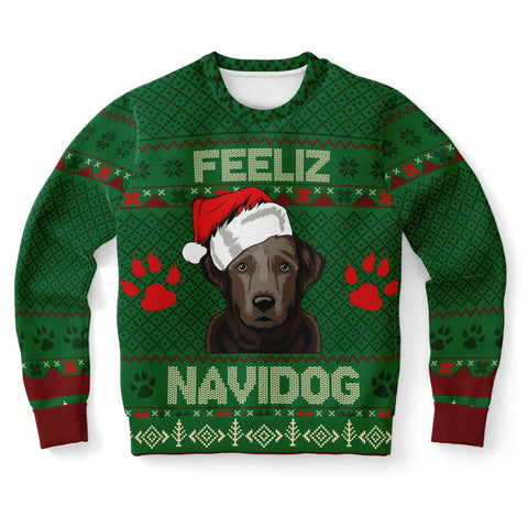Labrador Ugly Sweatshirt, Ugly Christmas Sweater, Dog Ugly Sweater, Christmas Sweater for Men, Christmas for Women