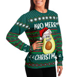 Vegan Ugly Sweatshirt, Ugly Christmas Sweater, Fruit Ugly Sweater, Christmas Sweater for Men, Christmas for Women, Santa Costume