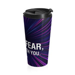 Christian Travel Mug 15 oz (Isaiah 41:10, Do Not Fear For I Am With You)