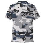 Women's Camouflage AOP Tee (There Is Power In The Name Of Jesus)