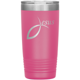 Jesus 20oz Vacuum Tumbler - Laser Etched Travel Mug ideal Gift for Christian Friends & Church Members