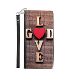 Love God Wallet Phone Case - Iphone & Samsung Phone Case - Scripture Phone Case