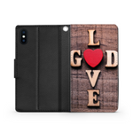 Love God Wallet Phone Case - Iphone & Samsung Phone Case - Scripture Phone Case