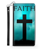 Faith Wallet Phone Case - Christian Phone Case - Samsung Phone Case - Iphone Phone Case - Gift for Christians