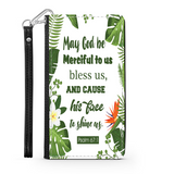 Wallet Phone Case (Samsung & Iphone) - May God Be Merciful To Us (Psalm 67:1)