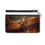 Bible & Cross Wallet Phone Case - Samsung Phone Case - Iphone Phone Case - Gift for Christians