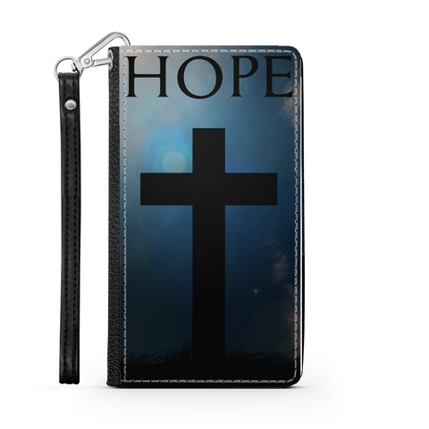 Hope Wallet Phone case - Christian Phone Case - Samsung Phone Case - Iphone Phone Case - Gift for Christians