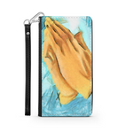 Prayerful Hand Wallet Phone Case - Christian Phone Case - Samsung Phone Case - Iphone Phone Case - Gift for Christians