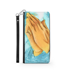 Prayerful Hand Wallet Phone Case - Christian Phone Case - Samsung Phone Case - Iphone Phone Case - Gift for Christians