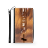 Christian Wallet Phone Case - Scripture Phone Case (Luke 19:10) - Samsung Phone Case - Iphone Case - Gift for Christians